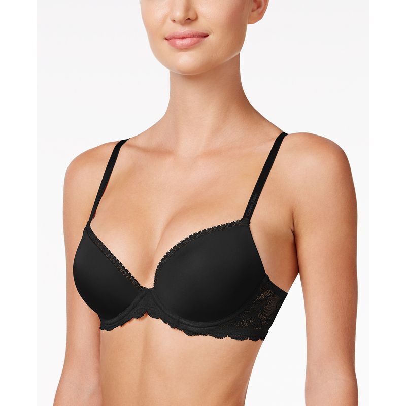 컴포트 레이스 브라 Seductive Comfort Lace Demi Bra QF1444 2929187 Black