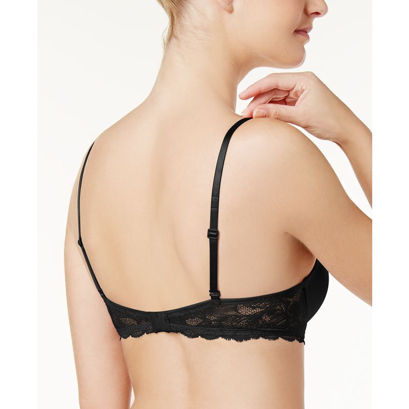 컴포트 레이스 브라 Seductive Comfort Lace Demi Bra QF1444 2929187 Black