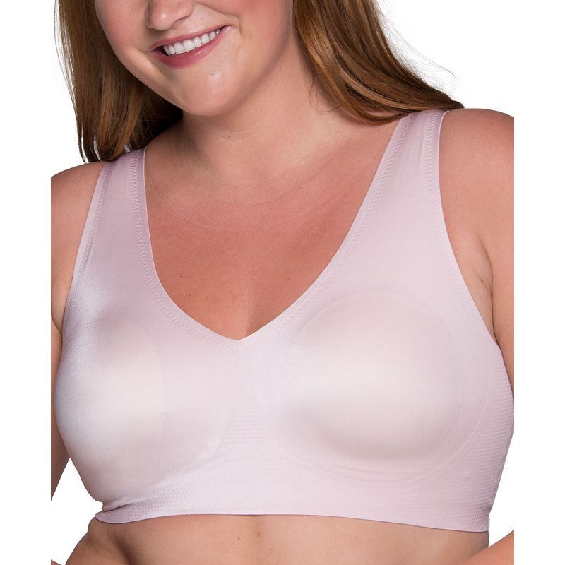 여성 스무스 브라 Women's Beyond Comfort® Sleek & Smooth Wireless Bra 72037 15406523 Sheerqurtz