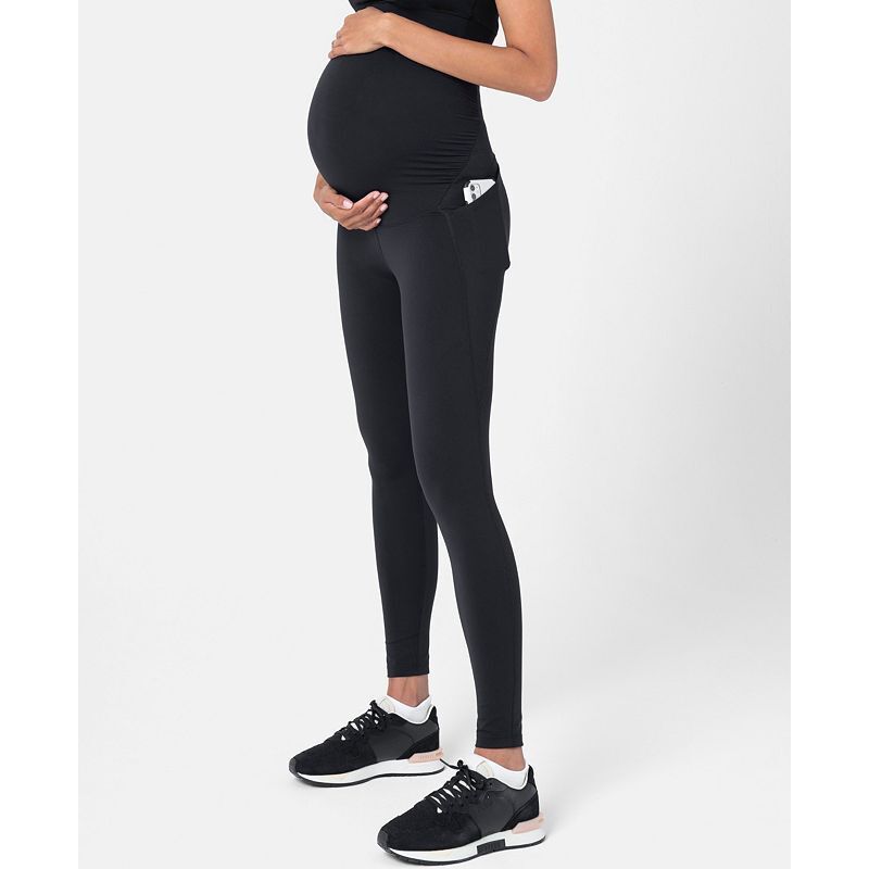 여성 액티브 세이지 레깅스 Women's Active Support Soft-Touch Sage Maternity Leggings 13006032 Black