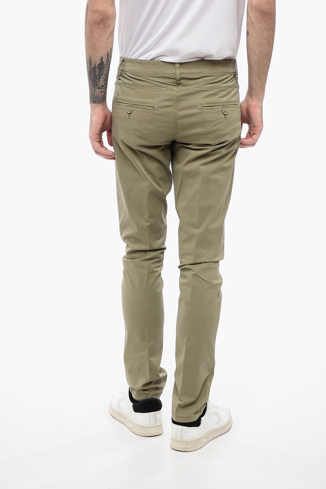 cc 컬렉션 스트래치 코튼 팬츠 CC COLLECTION 5-Pocketed Stretch Cotton Pants 618104