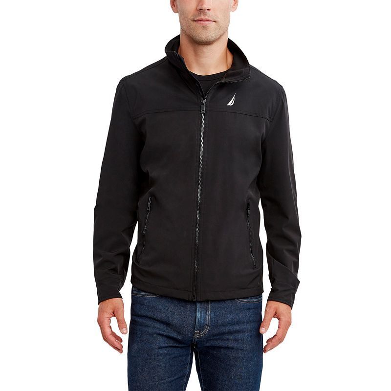 남성 스트래치 퍼포먼스 바람막이 레인 자켓 Men's Stretch Performance Windbreaker and Rain Jacket 4419435 Black