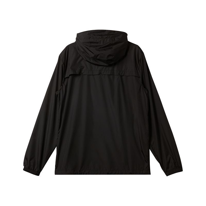 남성 바람막이 롱 슬리브 자켓 Men's Overcast Windbreaker Long Sleeve Jacket 17619782 Black