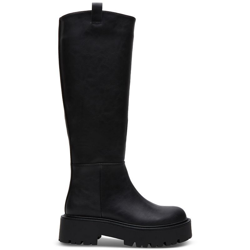 하이 부츠 Crow Lug-Sole Knee High Boots 16533348 Black