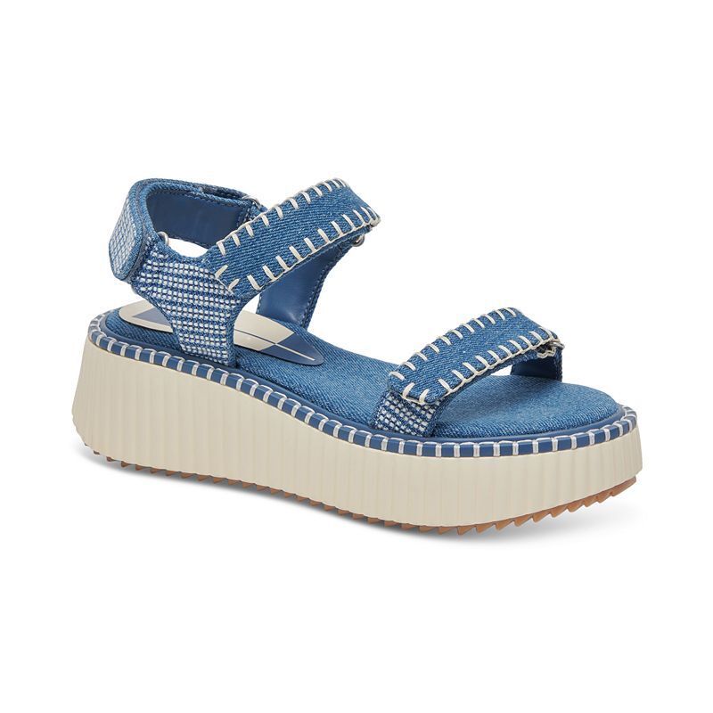 여성 플랫폼 슬링백 샌들 Women's Debra Flatform Slingback Sandals 17027158 Blue