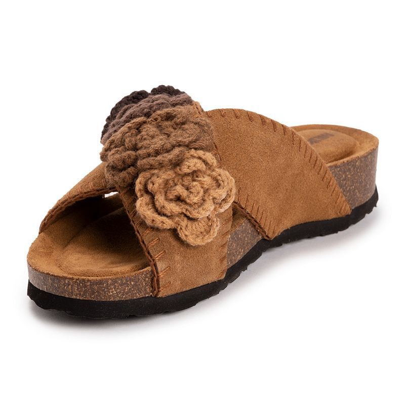 여성 스트랩 샌들 Women's Penelope Cross Strap Sandal 17918342 Chestnut