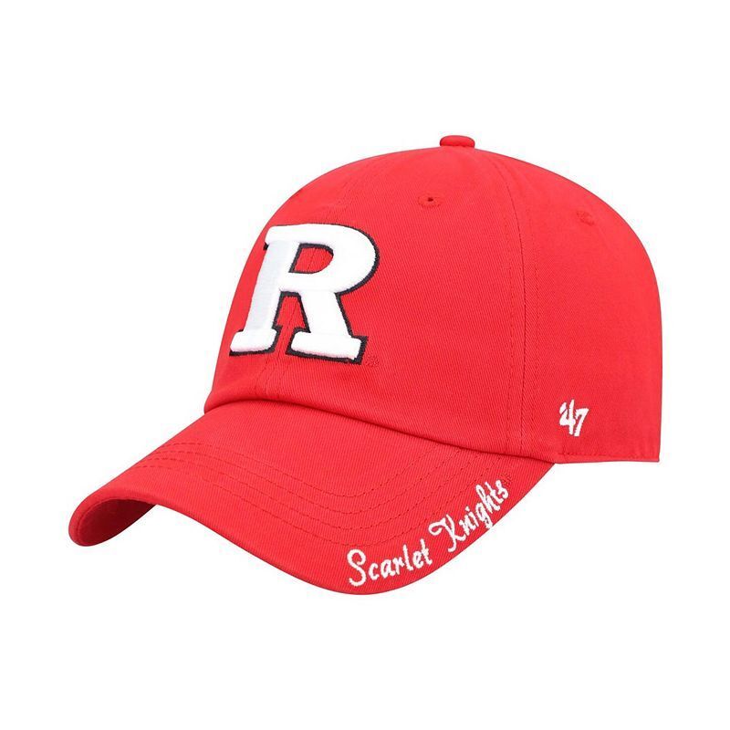 여성 스칼렛 업 로고 조절 가능 모자 Women's Scarlet Rutgers Scarlet Knights Miata Clean Up Logo Adjustable Hat 13376353 Scarlet