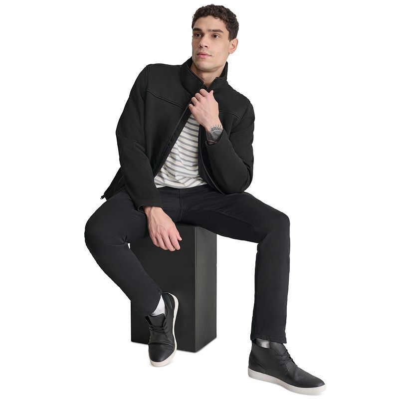디케이앤와이(DKNY) | 남성 플리스 자켓 Mens Sweater-Knit Fleece Jacket 18936629 Black | 트렌비 디케이앤와이(DKNY) | 남성... 