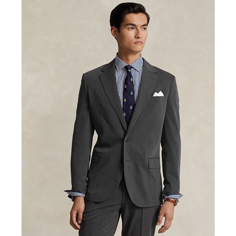 남성 폴로 퍼포먼스 트윌 스포츠 코트 Men's Polo Modern Performance Twill Sport Coat 16634996 Charcoal