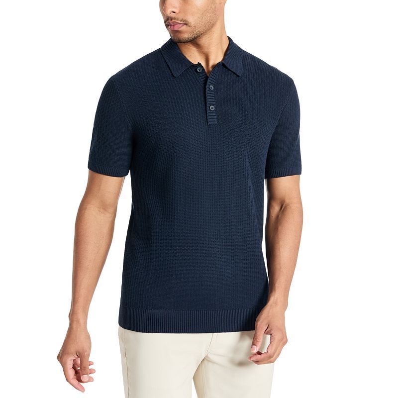 남성 경량 니트 폴로 Men's Lightweight Knit Polo 17983659 Navy