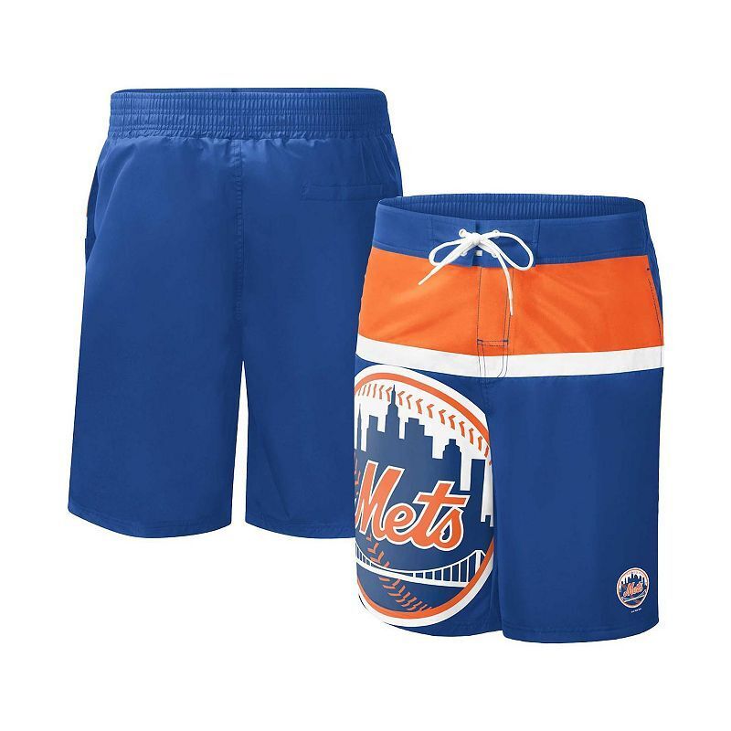 남성 로얄 뉴 욕 씨 스윔 바지 Men's Royal New York Mets Sea Wind Swim Shorts 16647308 Royal