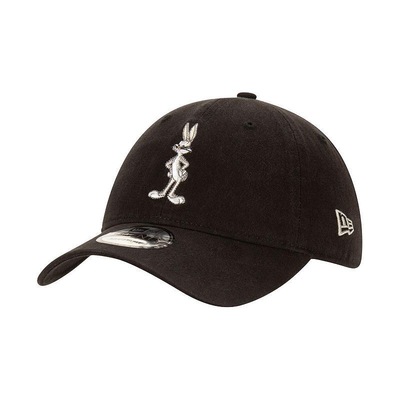 남성 버니 블랙 조절 가능 모자 Men's Bugs Bunny Black Looney Tunes 9TWENTY Adjustable Hat 17475437 Black