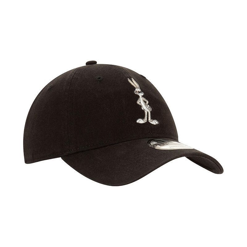 남성 버니 블랙 조절 가능 모자 Men's Bugs Bunny Black Looney Tunes 9TWENTY Adjustable Hat 17475437 Black