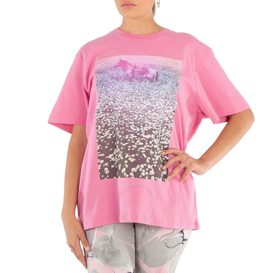 데이지 코튼 티셔츠 Lucky Spot Daisy Field Cotton T-Shirt -6J01583SPY245610