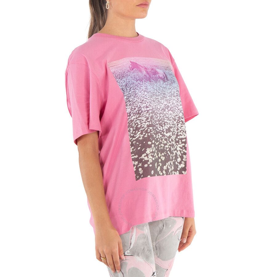데이지 코튼 티셔츠 Lucky Spot Daisy Field Cotton T-Shirt -6J01583SPY245610