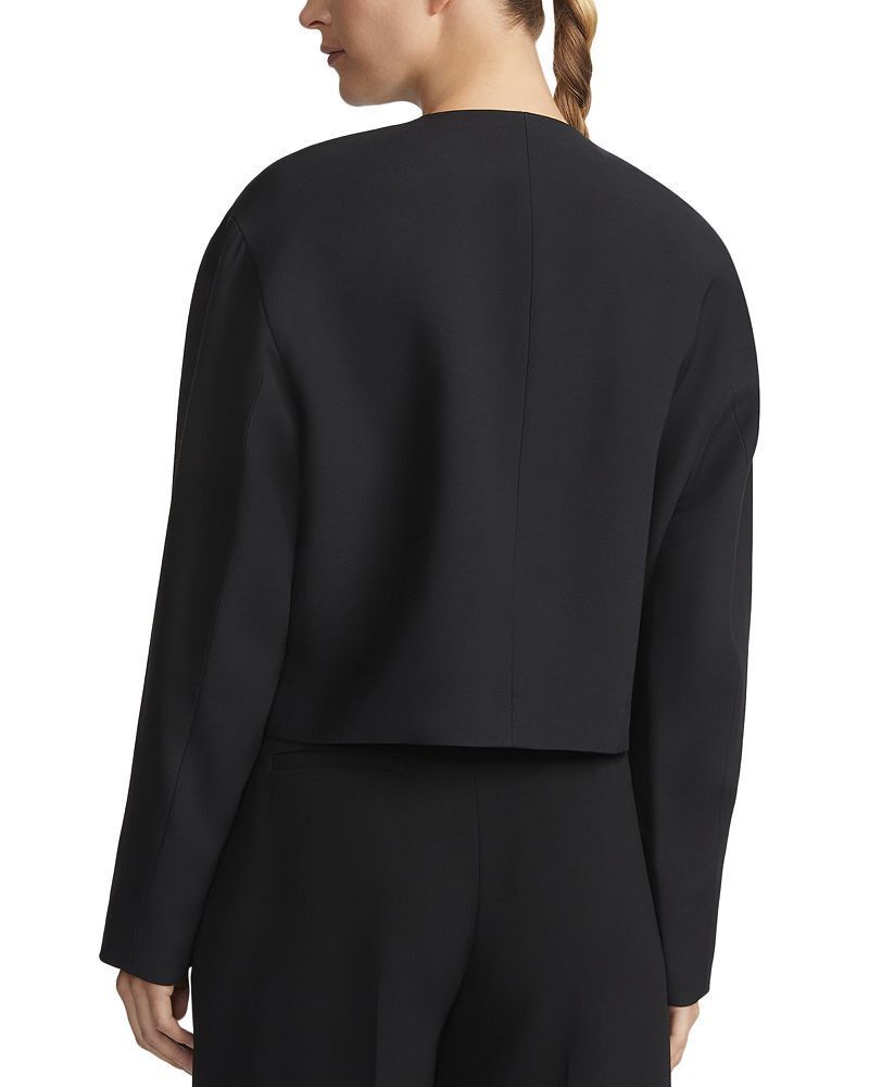 버튼 자켓 Pearlescent Button Collarless Jacket 5312939