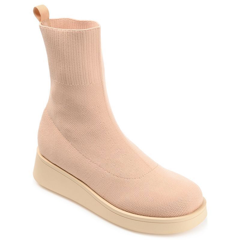 여성 삭스 부티 Women's Ebby Sock Booties 14473212 Tan