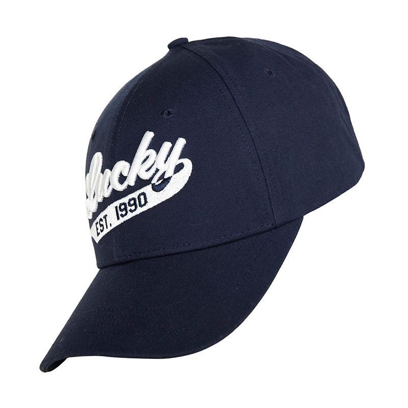 자수 모자 Lucky 1990 Embroidered Dad Hat 15857574 Navy