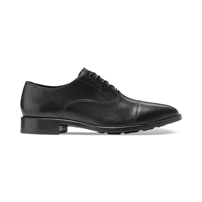 남성 레이스업 옥스포드 드레스 신발 Men's Hawthorne Lace-Up Cap-Toe Oxford Dress Shoes 17582760 Black