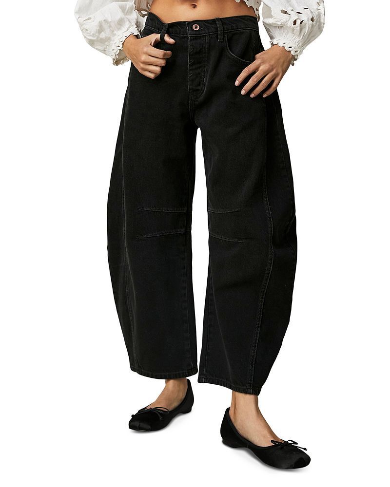 더 프리 미드 배럴 데님 We The Free Good Luck Mid Rise Barrel Jeans 4871247