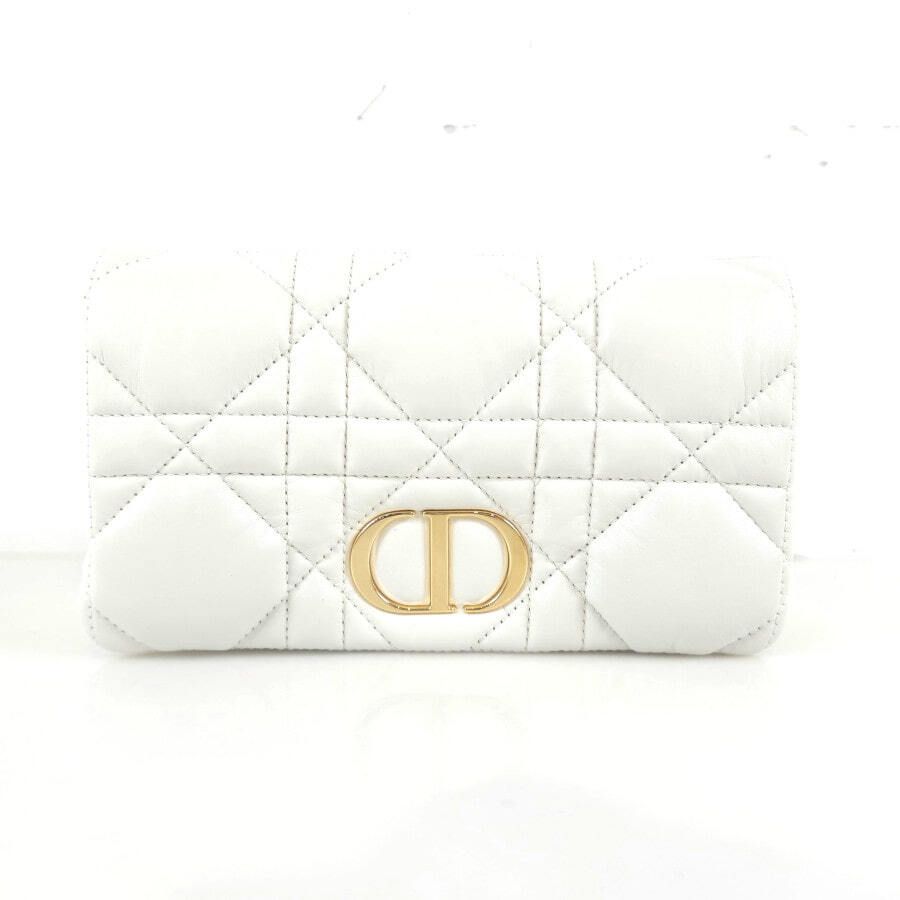 Christian Dior Hardcore Key Case Canvas White Red Auth
