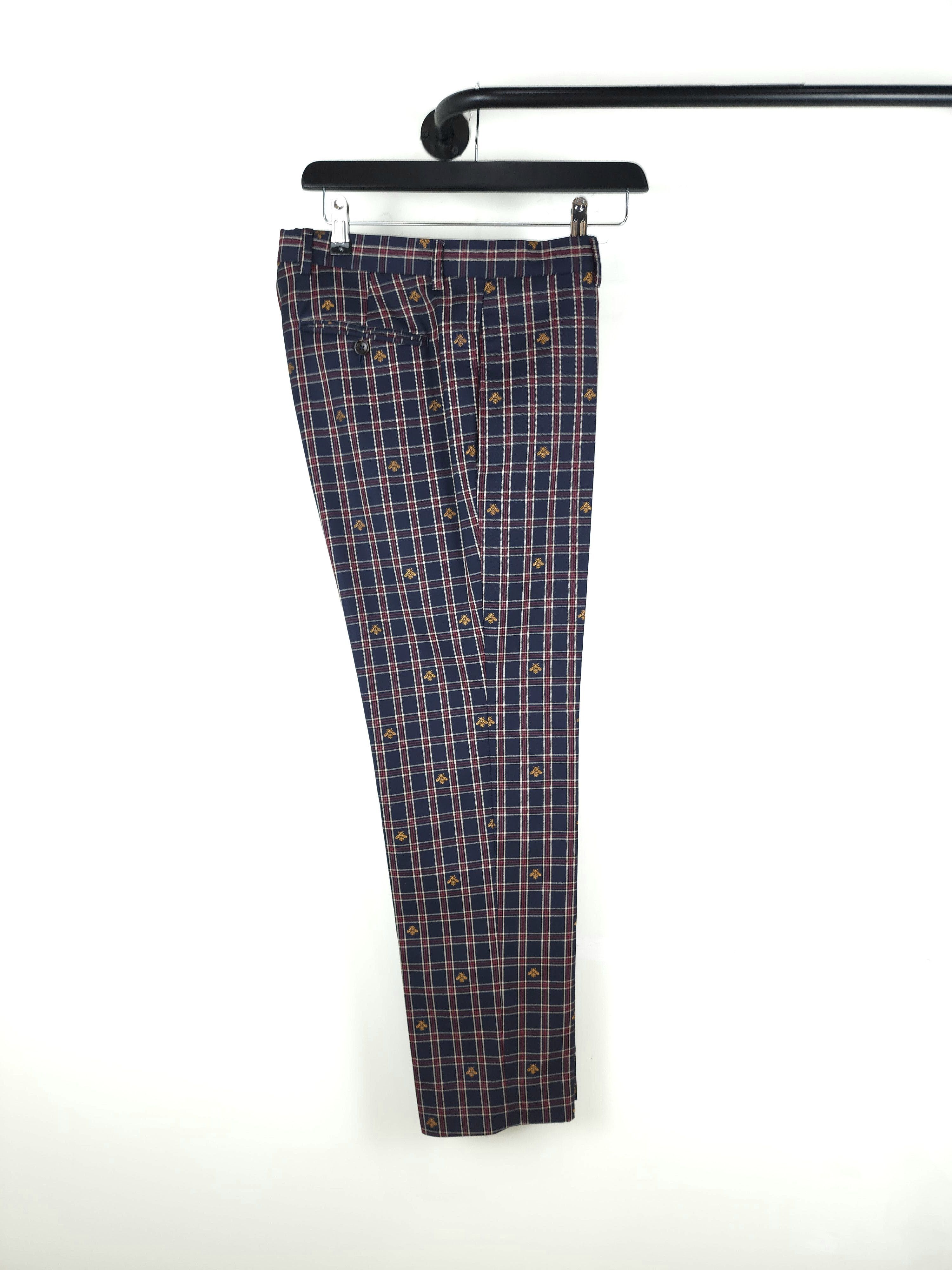 Gucci Check Wool Pants 6069 SKU | eBay Gucci Check Wool Pants 6069 SKU | eBay