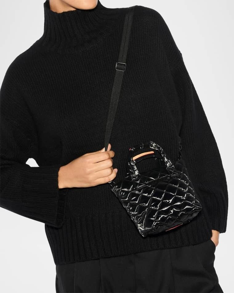 쁘띠 메트로 토트 크로스백 가방 Petite Metro Deluxe Tote Crossbody Bag prod276391957BLACK