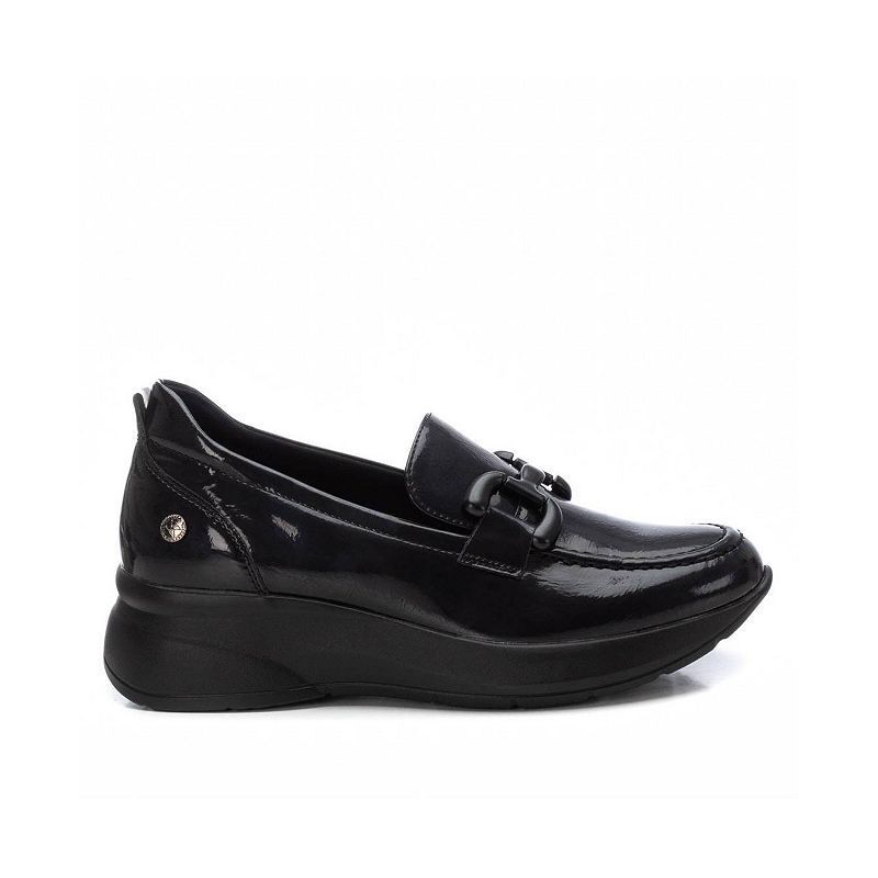 여성 캐주얼 웨지 바이 Women's Casual Wedge Moccasins By 20296890 Black