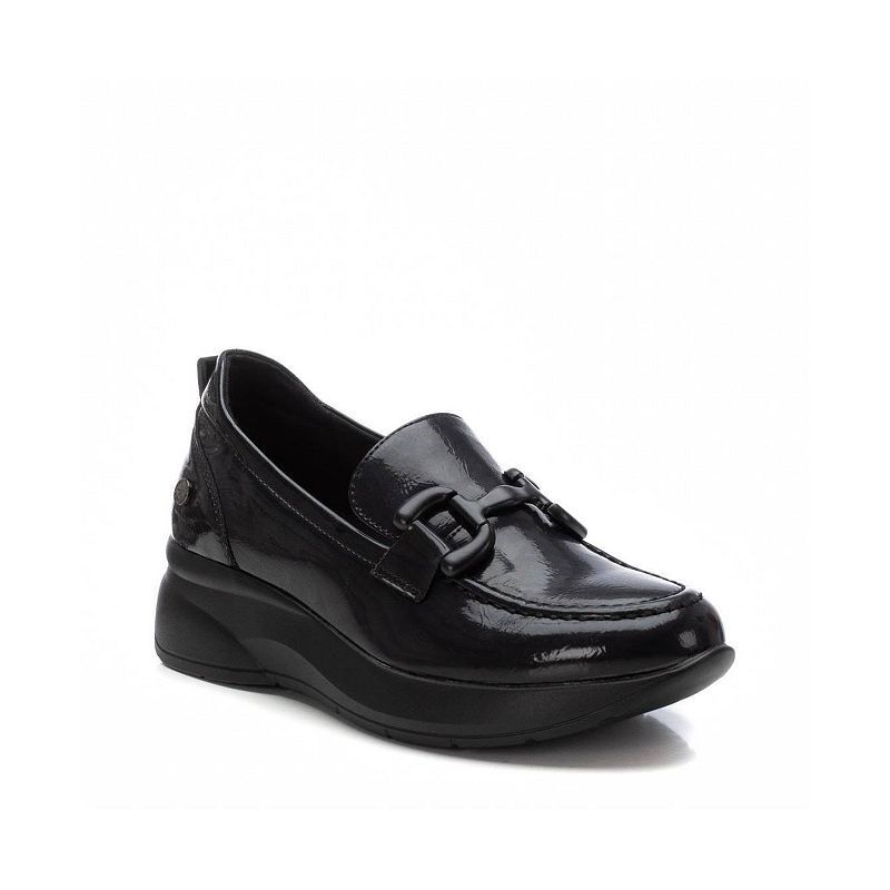 여성 캐주얼 웨지 바이 Women's Casual Wedge Moccasins By 20296890 Black