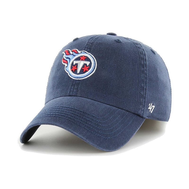 남성 네이비 로고 핏 모자 Men's Navy Tennessee Titans Franchise Logo Fitted Hat 16898888 Navy