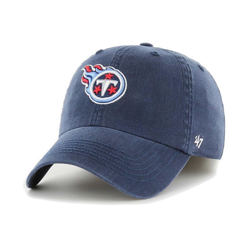 남성 네이비 로고 핏 모자 Men's Navy Tennessee Titans Franchise Logo Fitted Hat 16898888 Navy