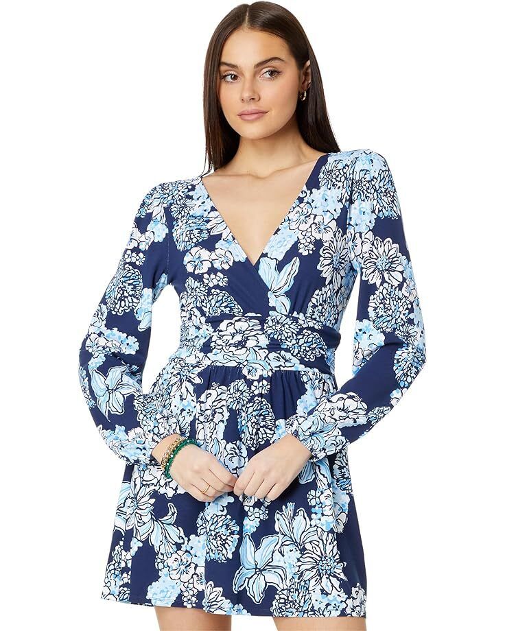 여성 롱슬리브 Women's Lilly Pulitzer Riza Long-Sleeved Romper  99561801088738