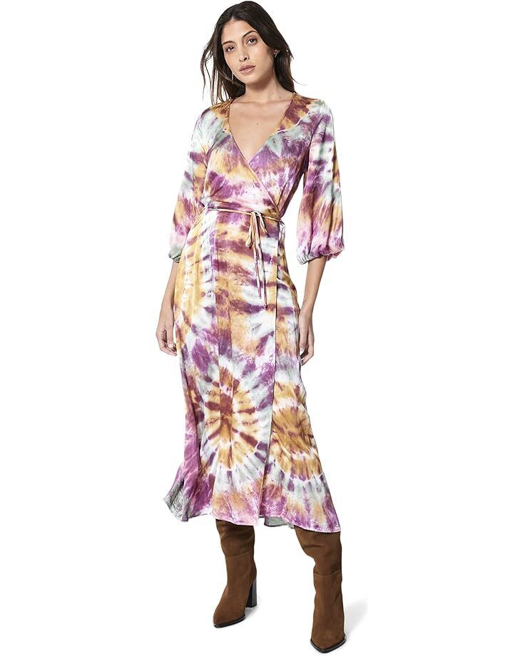 여성 벨르 미디 랩 드레스 Women's Young Fabulous & Broke Belle Midi Wrap Dress  98328481031540