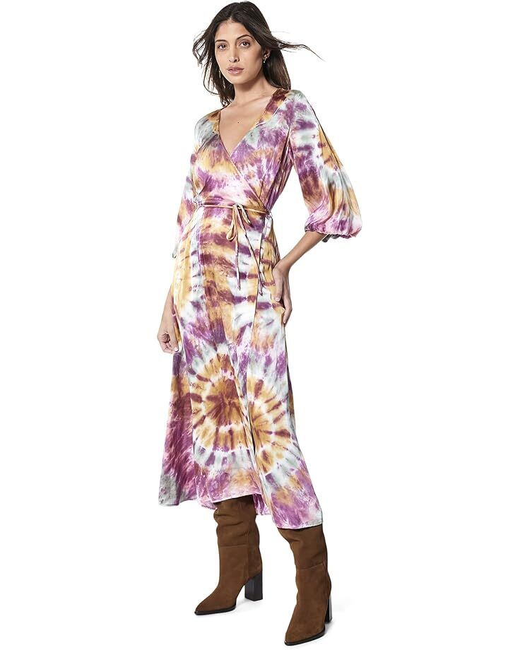여성 벨르 미디 랩 드레스 Women's Young Fabulous & Broke Belle Midi Wrap Dress  98328481031540
