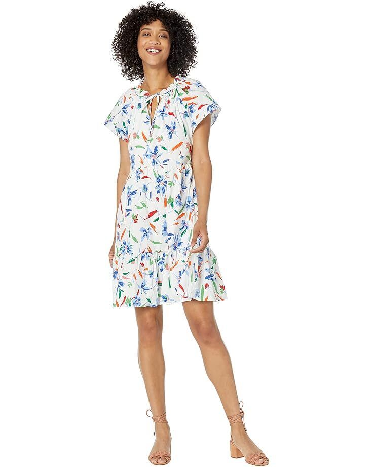 여성 런던 미니 드레스 슬리브 Women's Maggy London Mini Dress with Flutter Sleeve  980302943273