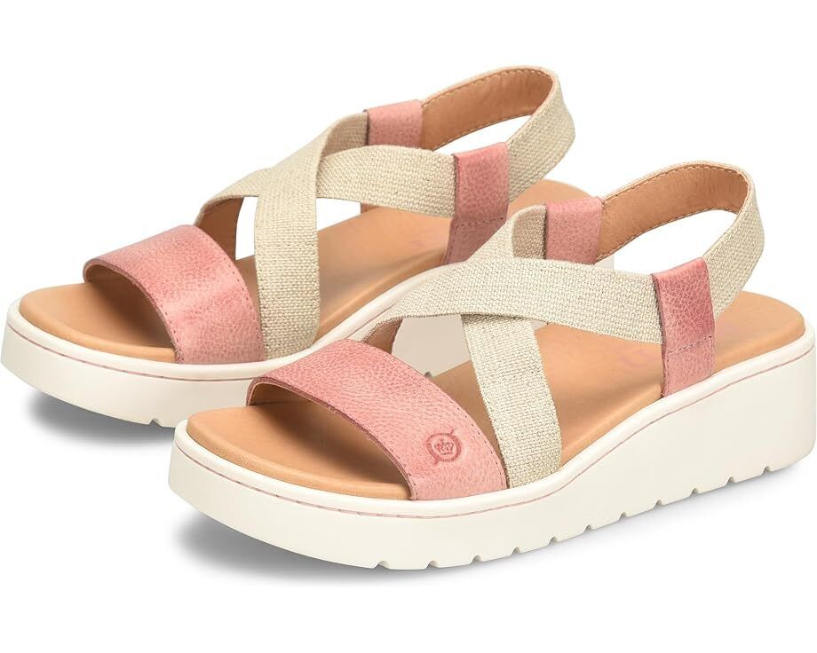 Born Women's Kasady Sandal Panna Cotta (light Gold) Leather