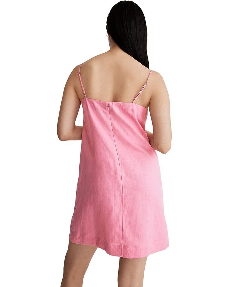 여성 미니 드레스 린넨 Women's Madewell Goldie Mini Dress in 100% Linen  9898628230588