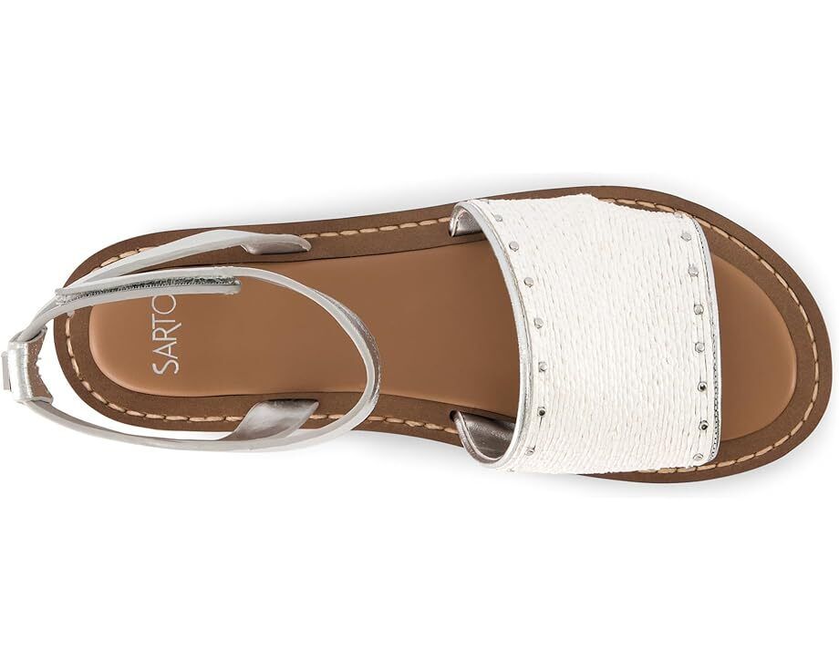 여성 핑크 앵클 스트랩 플랫 샌들 Women's Franco Sarto Rosa Ankle Strap Flat Sandal  9966406755