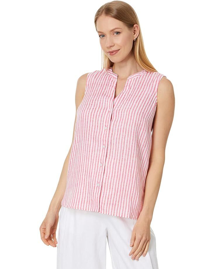 여성 스트라이프 민소매 탑 Women's Tommy Bahama Ocean Surf Stripe Sleeveless Top  9969418731091