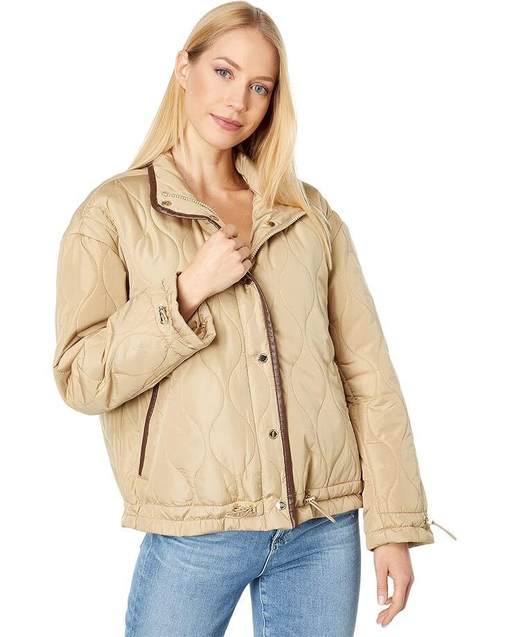 여성 빈스 숏 퀼트 Women's Vince Camuto Single Breasted Short Quilt V12705-ZA  978714220