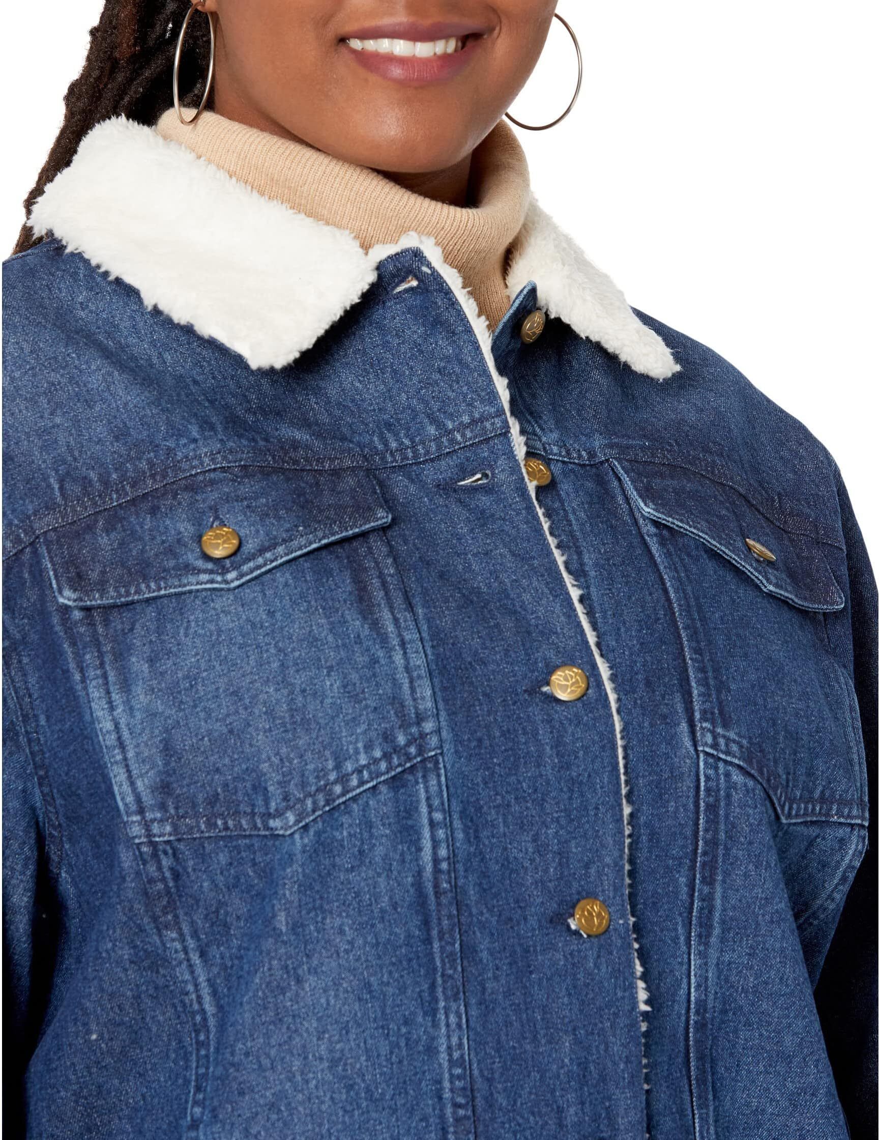 Draper top James Belted Denim Jacket