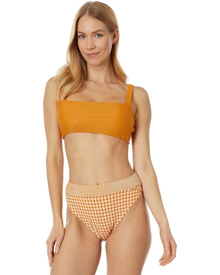 여성 헤이즐 스트랩 탑 Women's Madewell Hazel Scrunchy Strap Top  99049401057156