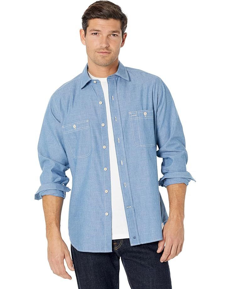 남성 퓨젼 셔츠 Men's David Donahue Fusion Work Shirt  9559275346