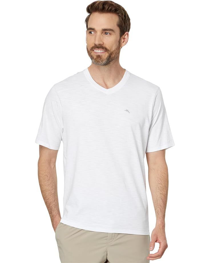 남성 비치 숏 슬리브 Men's Tommy Bahama Bali Beach Vee Short Sleeve  996650114