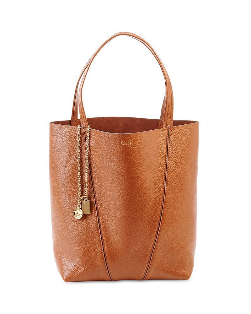 미디움 가죽 토트 Spin Medium Leather Tote 5353822