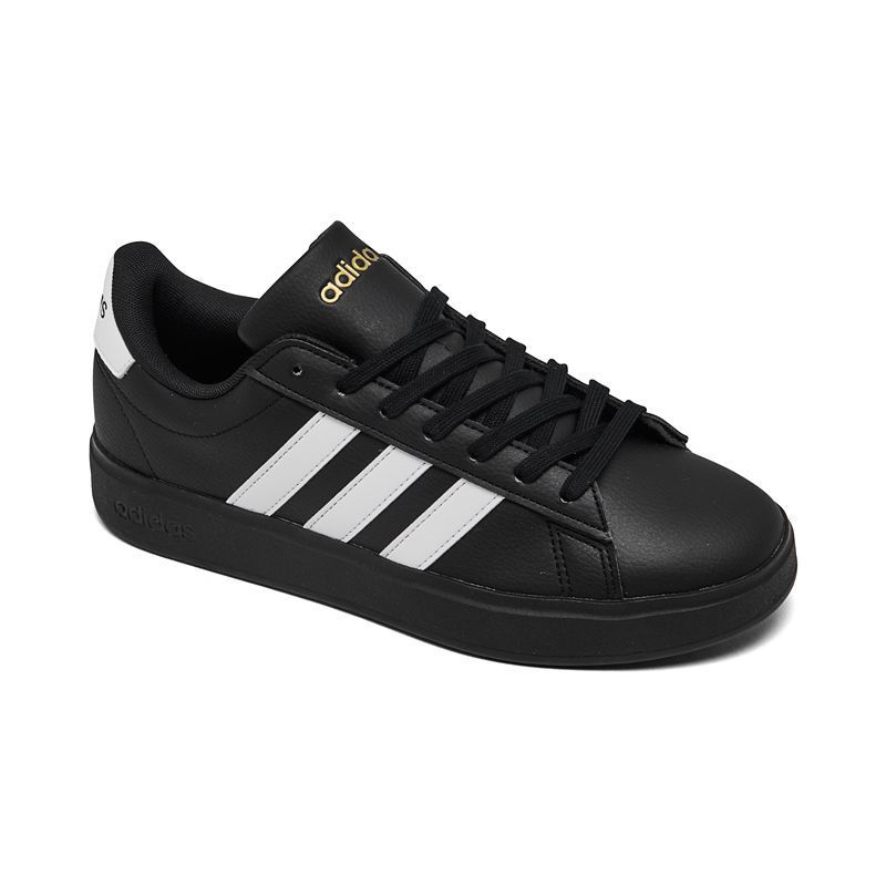 여성 그랜드 코트 캐주얼 스니커즈 Women's Grand Court 2.0 Casual Sneakers from Finish Line 17430776 Black/White