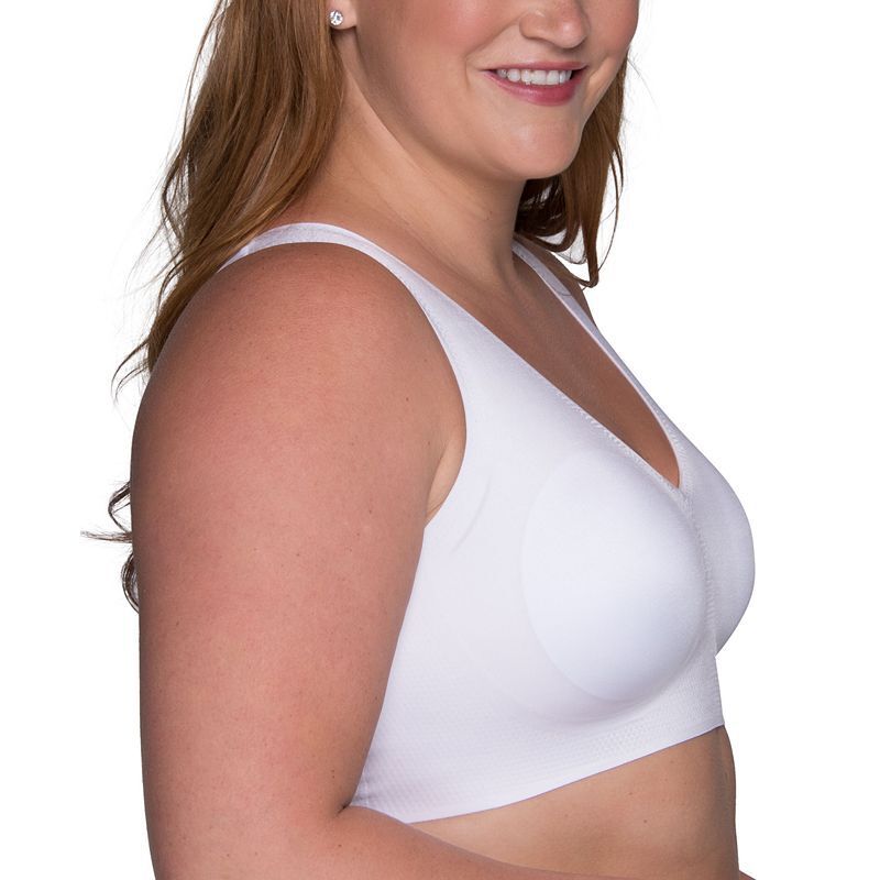 여성 스무스 브라 Women's Beyond Comfort® Sleek & Smooth Wireless Bra 72037 15406523 Star White