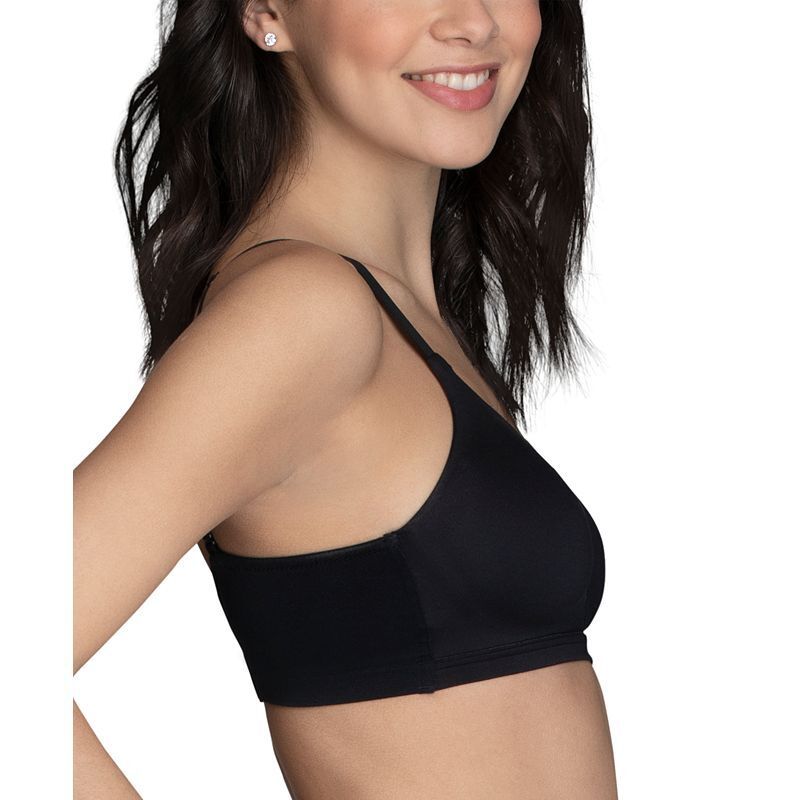 여성 컴포트 풀 브라 Women's Beyond Comfort Full Coverage Wirefree Bra 72282 14021044 Mid Black