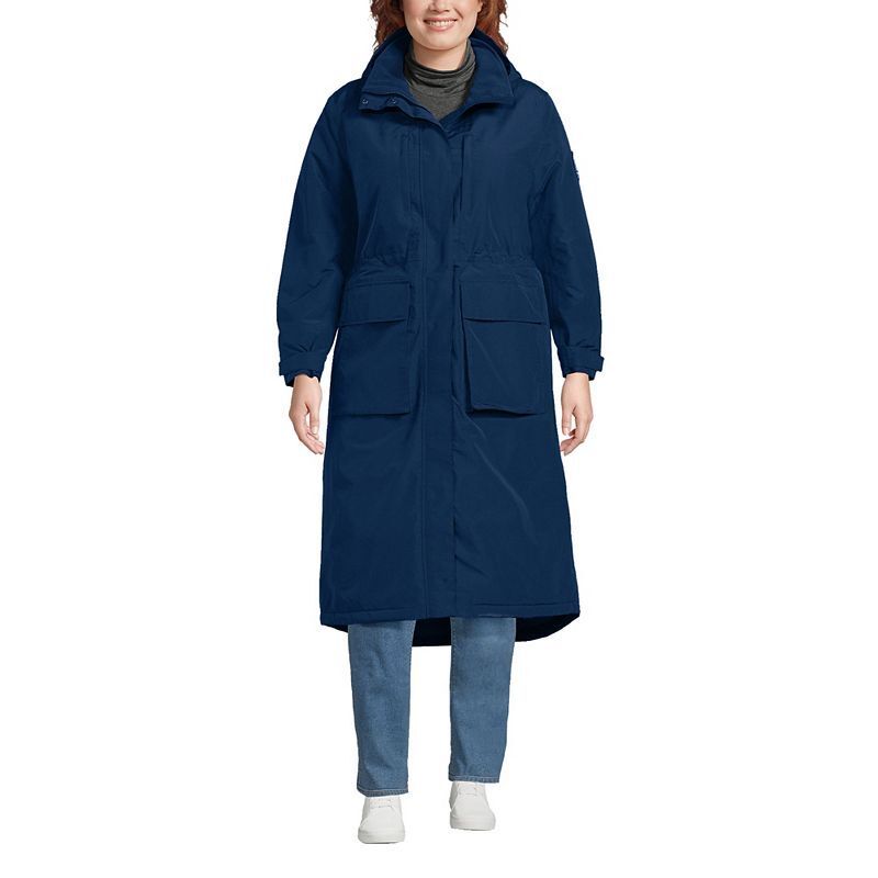 워터프루프 방수 윈터 스타디움 맥시 코트 Plus Size Squall Waterproof Insulated Winter Stadium Maxi Coat 18199336 Deep sea navy