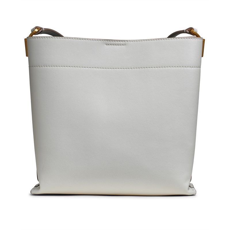 가죽 턴락 트리플 크로스백 Donna Karan Bridgehampton Leather Turnlock Triple Compartment Crossbody 19161043 Light Sand